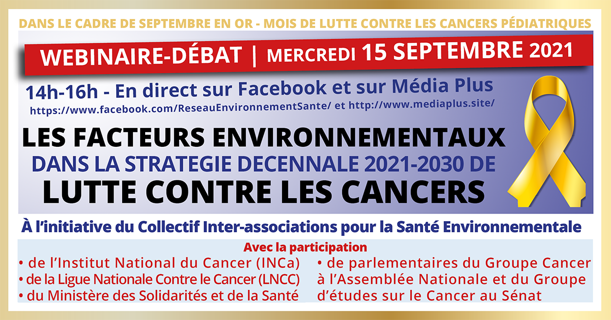 Santé Environnementale: Un Axe Stratégique Dans Le Plan Cancer? - MédiAplus